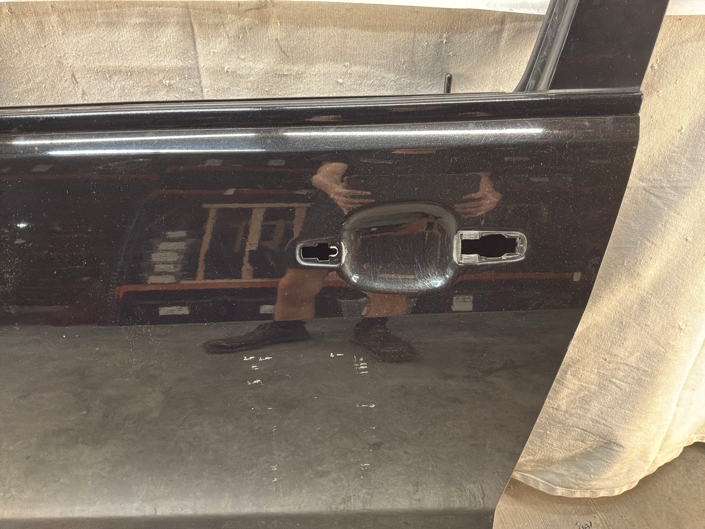 2017 Chevy SS Sedan LH Driver Front Exterior Door Black OEM