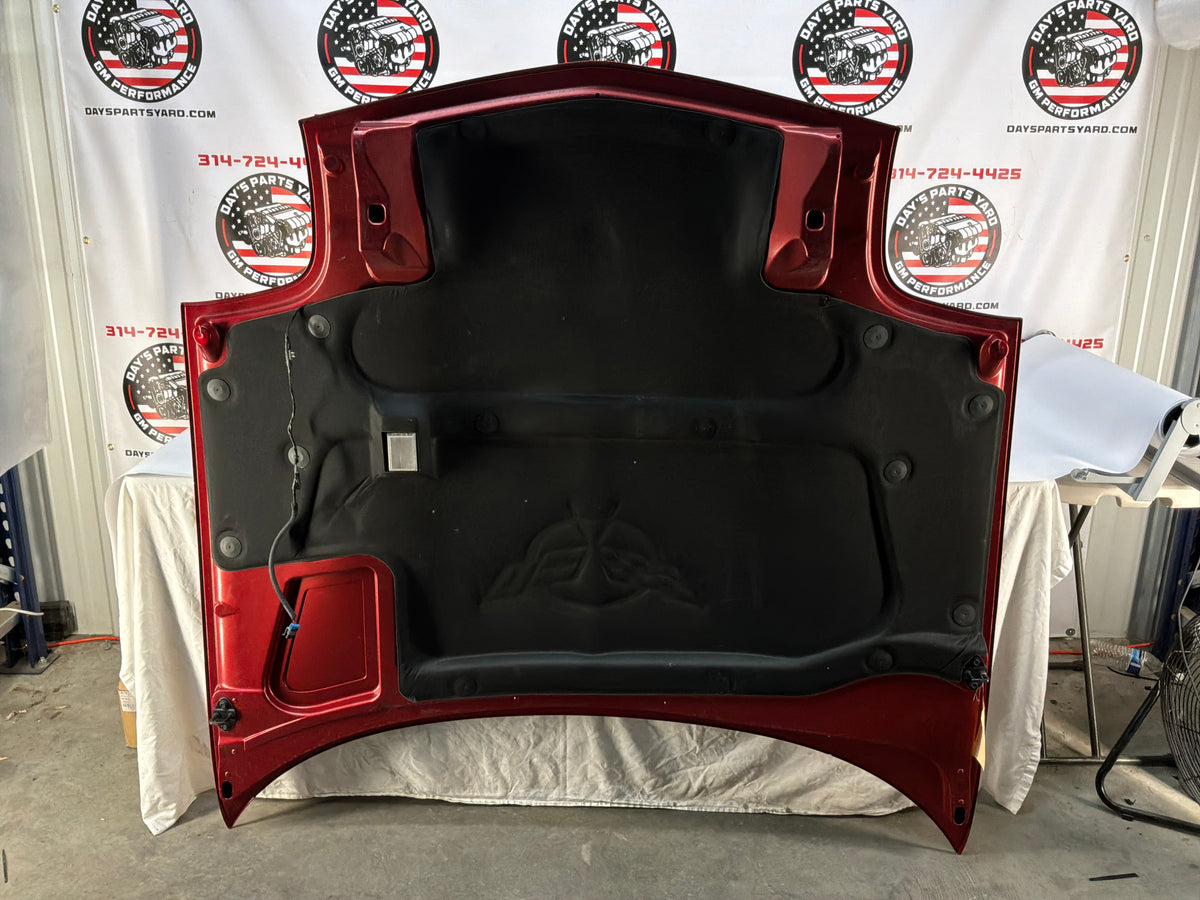 2002 Chevy C5 Corvette Hood Assembly Red OEM