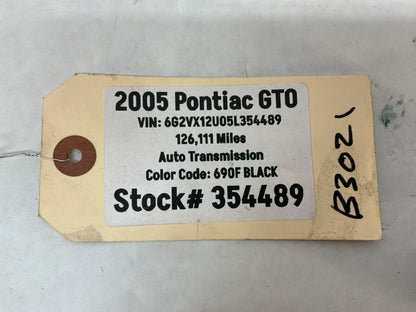 2005 Pontiac GTO Headlight Head Lamp Dash Light Dimmer Control Switch OEM