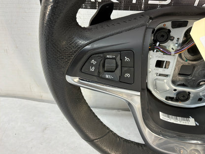 2017 Chevy SS Sedan Black Leather Steering Wheel OEM