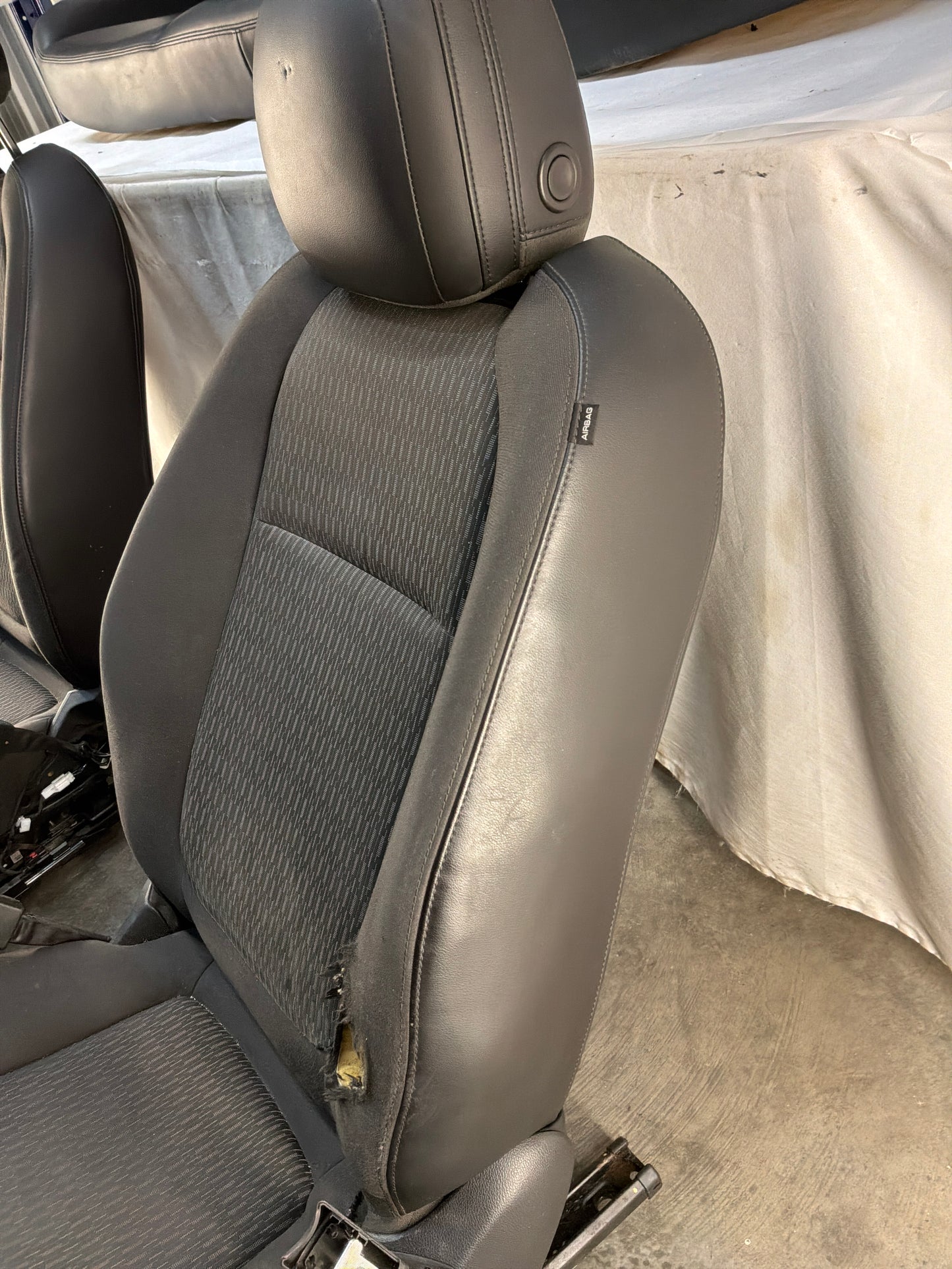 2014 Chevy Caprice PPV Seats Front and Rear Black OEM