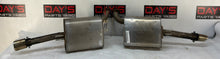 2016 Chevy Caprice PPV Factory OEM Axle Back Exhaust Mufflers Set