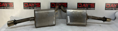 2016 Chevy Caprice PPV Factory OEM Axle Back Exhaust Mufflers Set