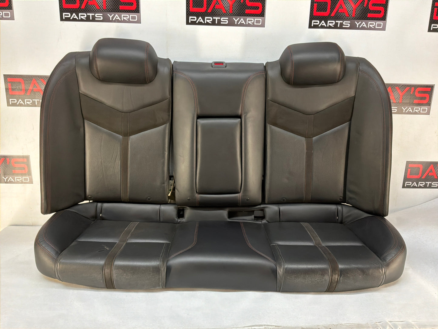 2015 Chevrolet SS Sedan Front and Rear Black Leather Seats OEM