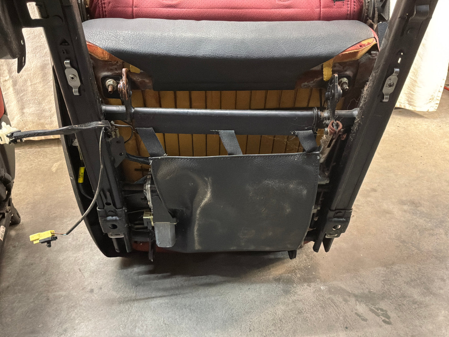 2004 Pontiac GTO Red Leather Seats Fronts and Rears OEM