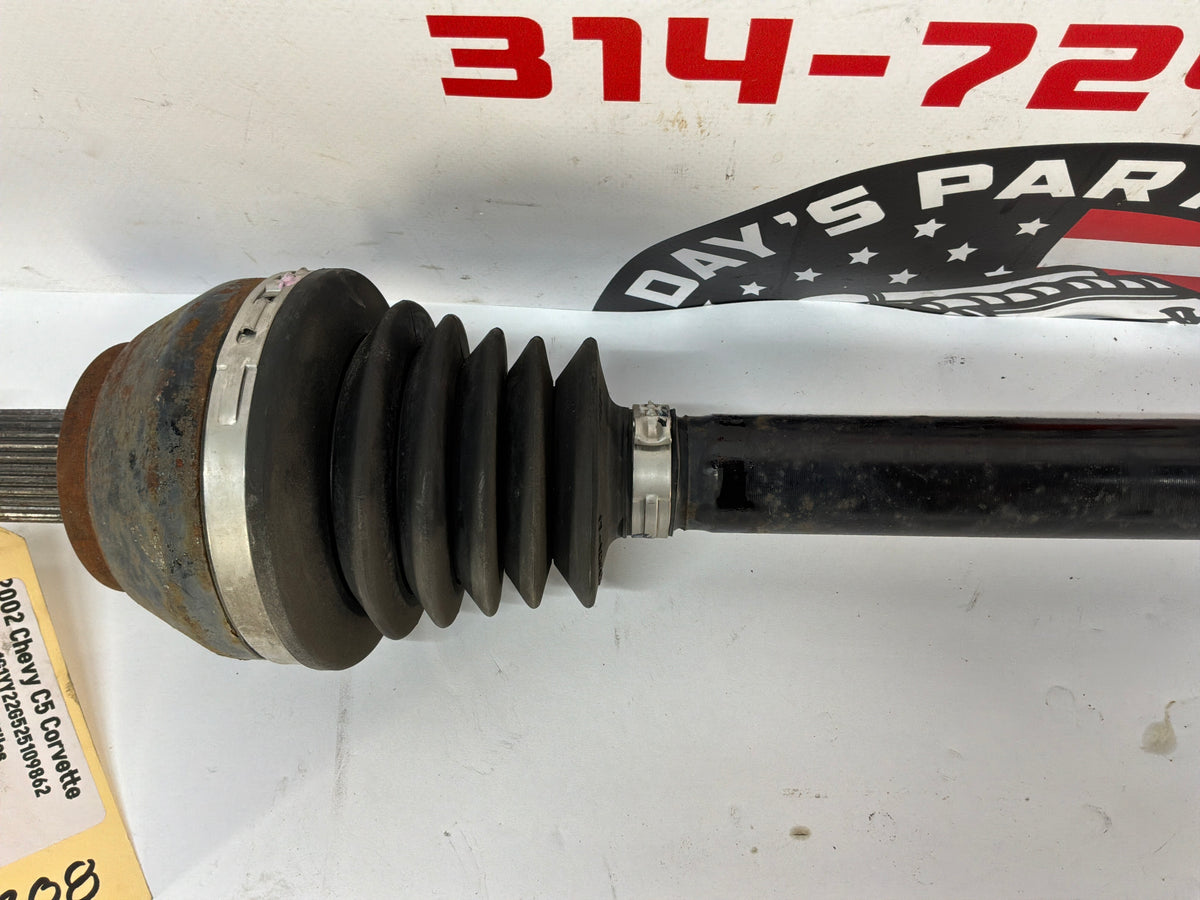2002 Chevy C5 Corvette LH Driver Rear CV Axle Half Shaft OEM