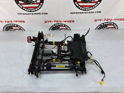 2008 Pontiac G8 Base LH Driver Front Seat Bottom Frame Rail Motor Set Assembly OEM