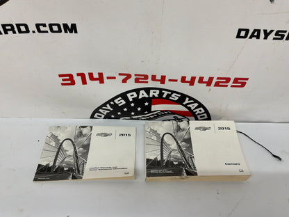 2015 Chevy Camaro SS 1LE Owners Manual Book Booklet OEM