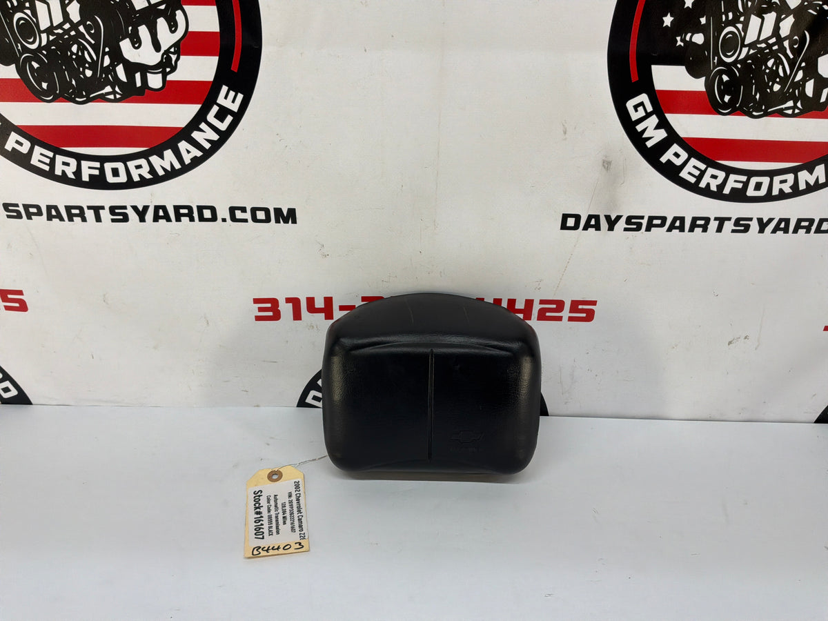 2002 Chevy Camaro Z28 Steering Wheel Airbag Air Bag OEM Ebony Black