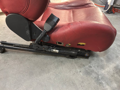 2004 Pontiac GTO Red Leather Seats Fronts and Rears OEM