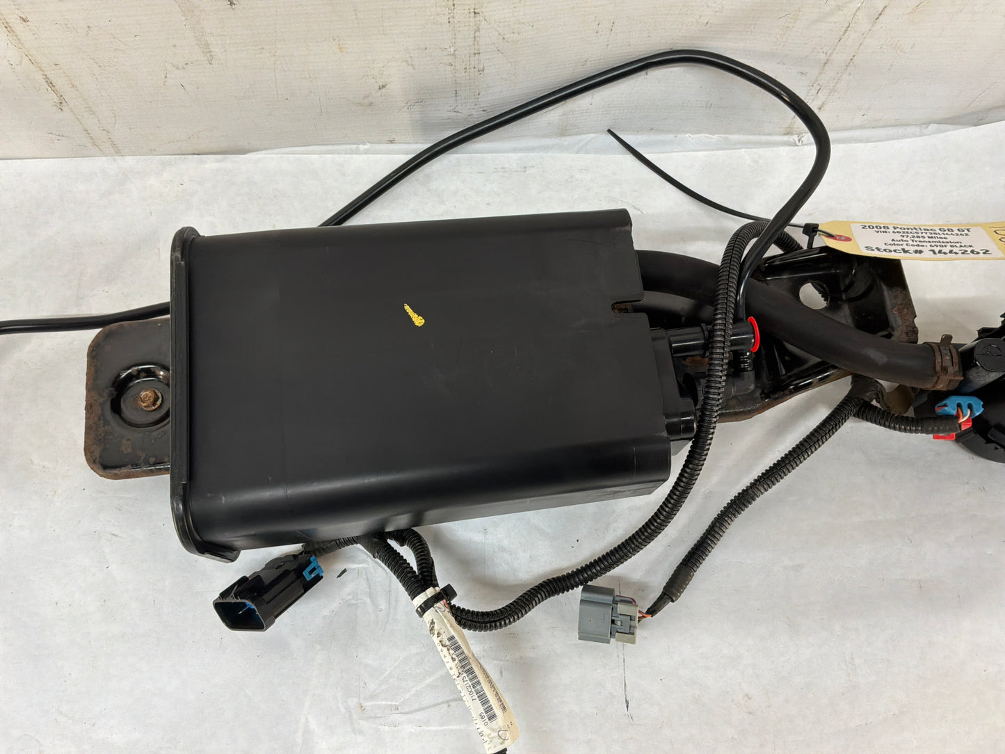 2008 Pontiac G8 GT EVAP Charcoal Canister Fuel Tank Wire Wiring Harness OEM