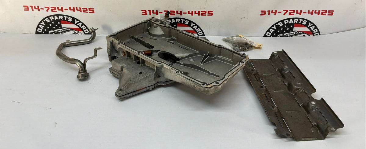 2002 Chevy C5 Corvette Aluminum Batwing Oil Pan w/ Windage Tray & Pick Up Tube OEM