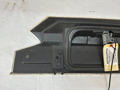 2012 Chevy Avalanche LH Driver Bed Side Cargo Tool Storage Box Panel Lid OEM