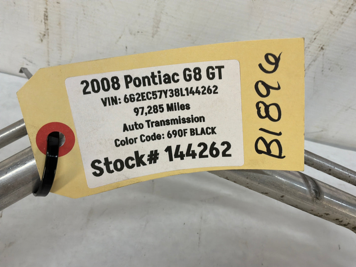 2008 Pontiac G8 AC A/C Air Conditioner Line Hose Tube OEM