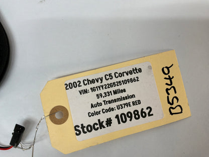 2002 Chevy C5 Corvette RH & LH Sun Visor Sunvisors OEM