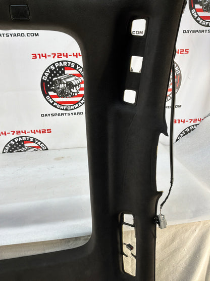 2016 Cadillac CTS-V Sedan Head Liner Headliner Ebony OEM