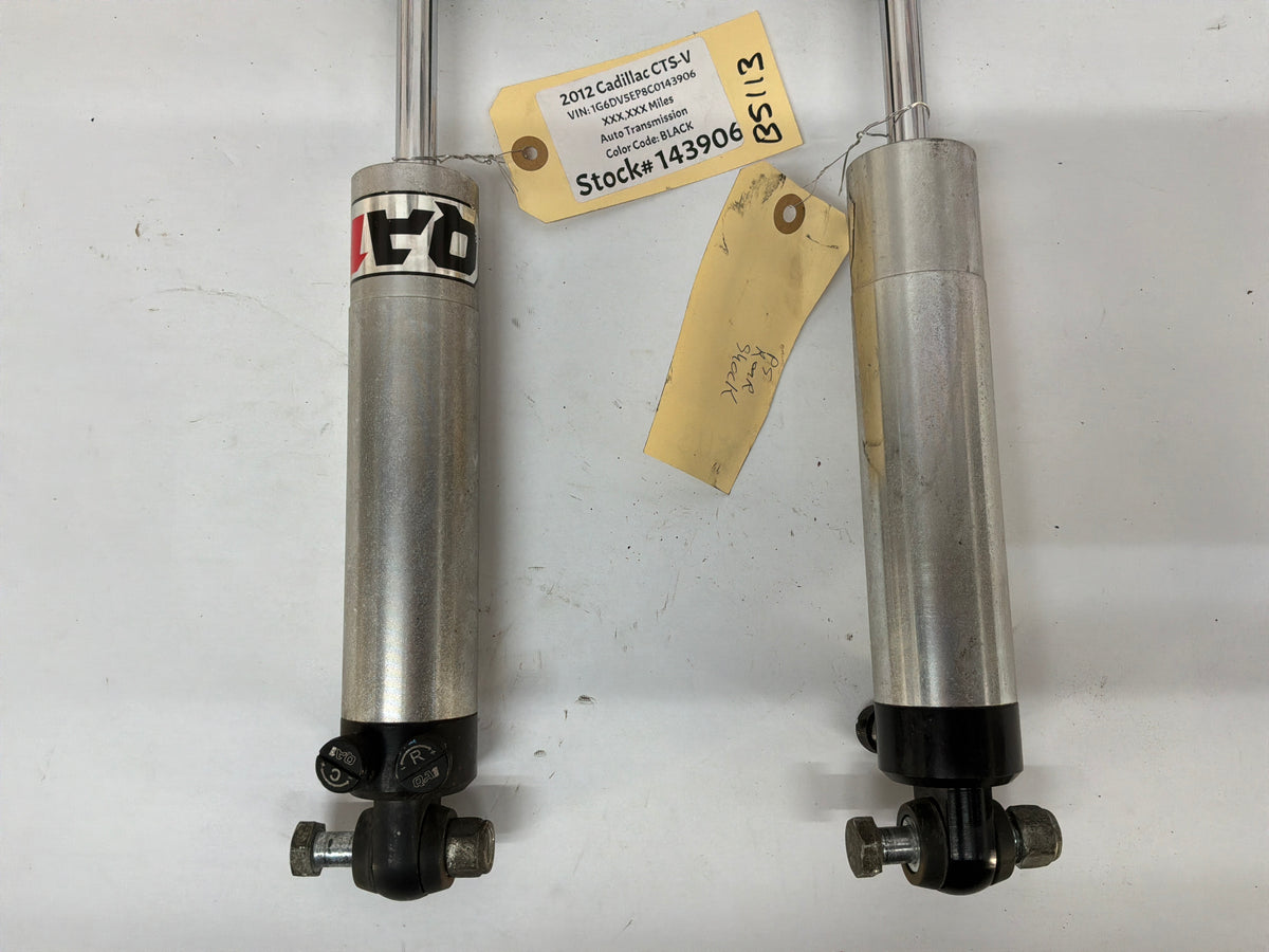 2012 Cadillac CTS-V Rear Suspension Double Adjustable QA1 Shocks