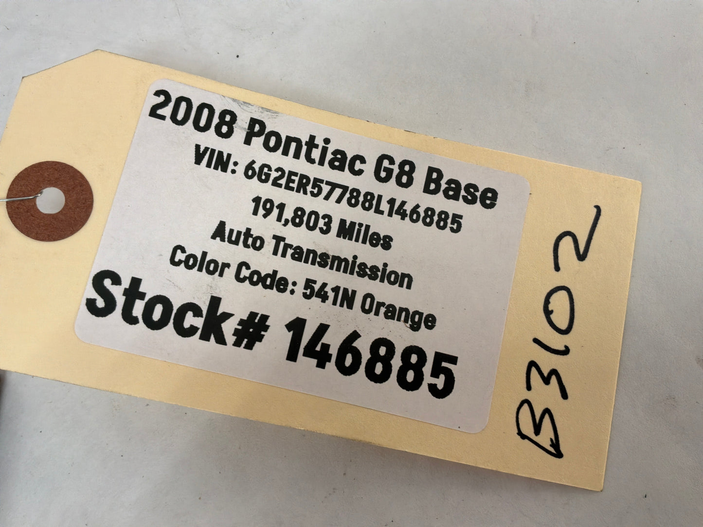 2008 Pontiac G8 Base RH & LH Hood Hinges Set OEM