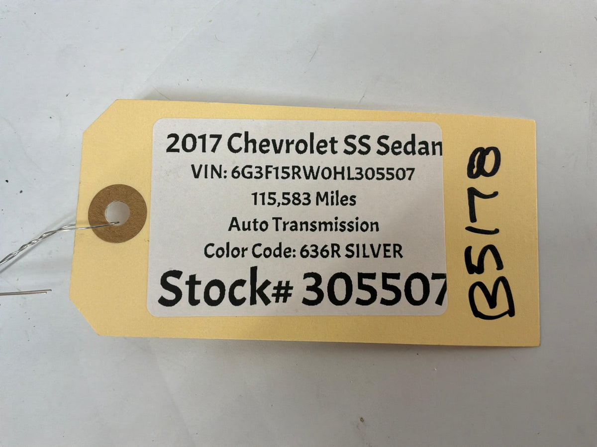 2017 Chevy SS Sedan Fuel Pump Control Module OEM