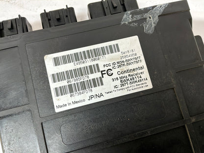 2009 Cadillac CTS-V Anti-Theft Anti Theft Door Lock Control Module OEM