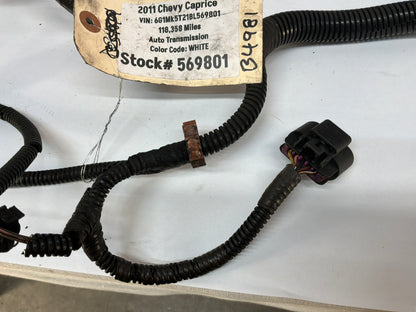 2011 Chevy Caprice Engine Motor Transmission Wire Wiring Harness OEM