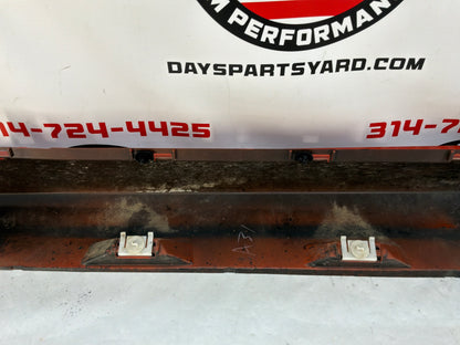 2008 Pontiac G8 Base RH Passenger Rocker Molding Side Skirt Panel Trim Orange OEM
