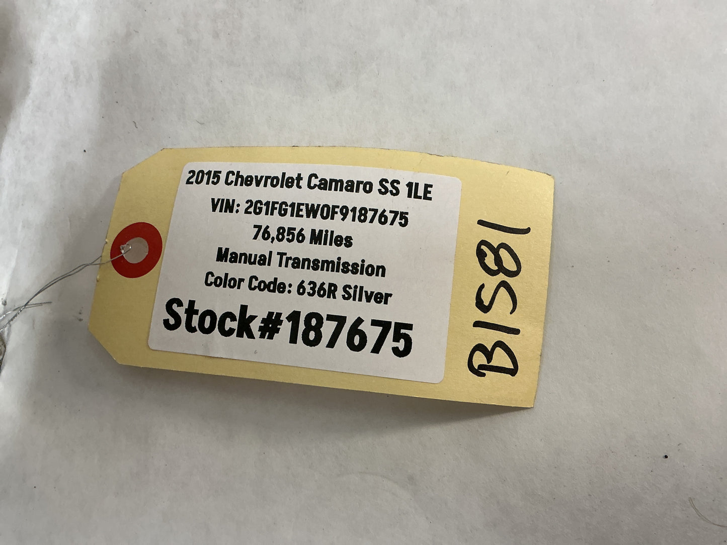 2015 Chevrolet Camaro SS 1LE Air Conditioner AC Condenser OEM