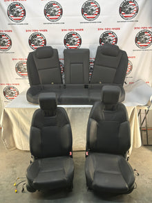 2008 Pontiac G8 GT Seats Fronts and Rears Black Leather OEM