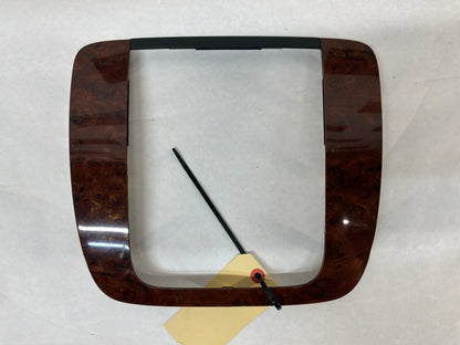 2012 Chevy Avalanche Dash Radio Trim Bezel Walnut Woodgrain OEM