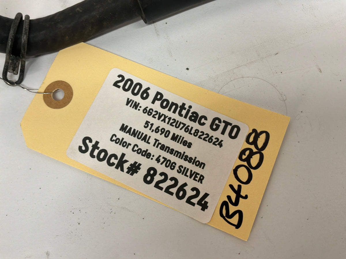 2006 Pontiac GTO Brake Booster Line Hose Tube OEM