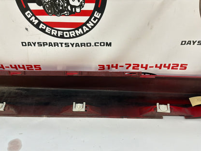 2008 Pontiac G8 GT LH Driver Rocker Molding Side Skirt Panel Trim Red OEM