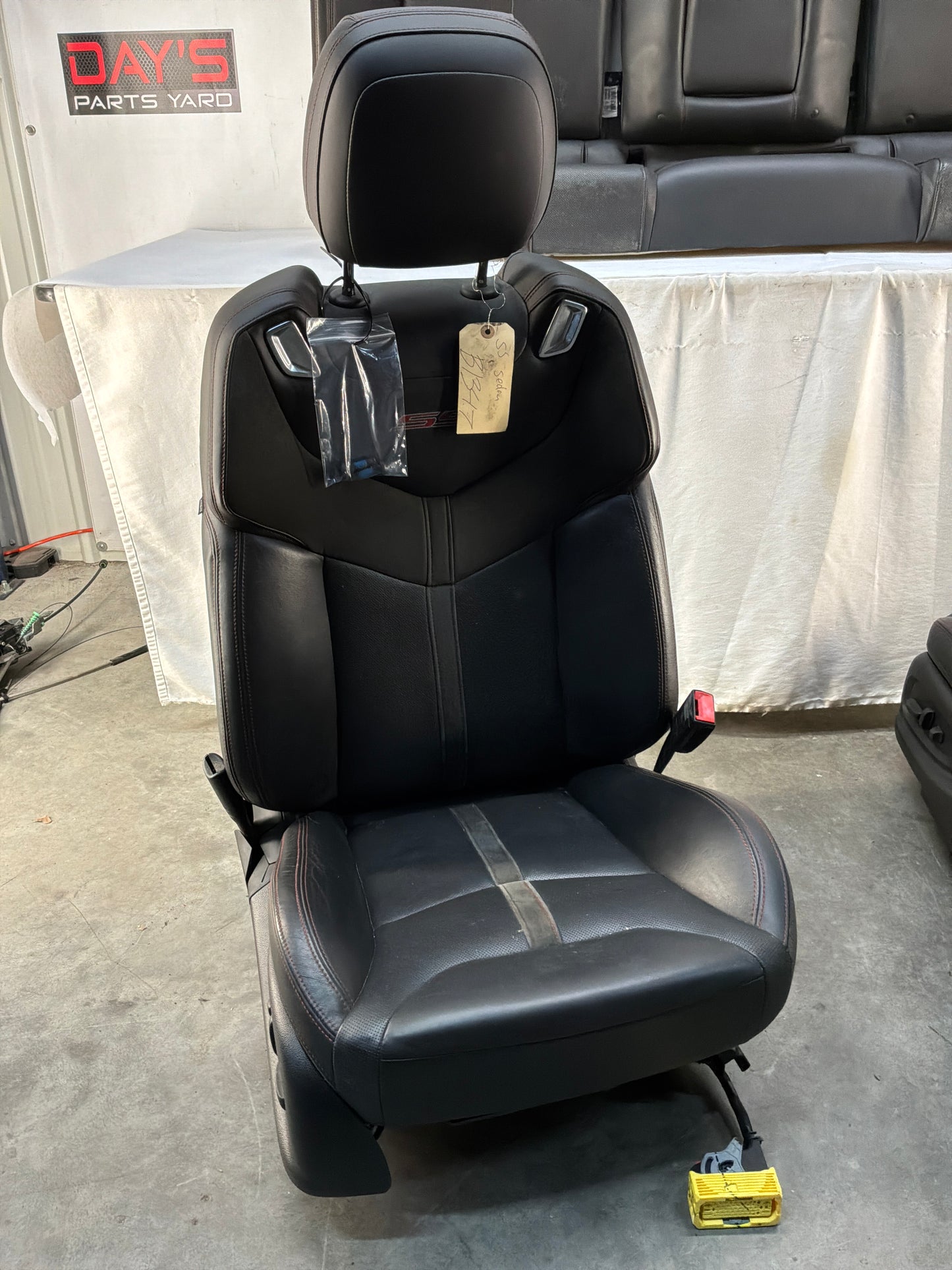 2017 Chevrolet SS Sedan Front and Rear Leather Seats OEM