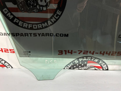 2006 Cadillac CTS-V LH Driver Front Door Window Glass OEM