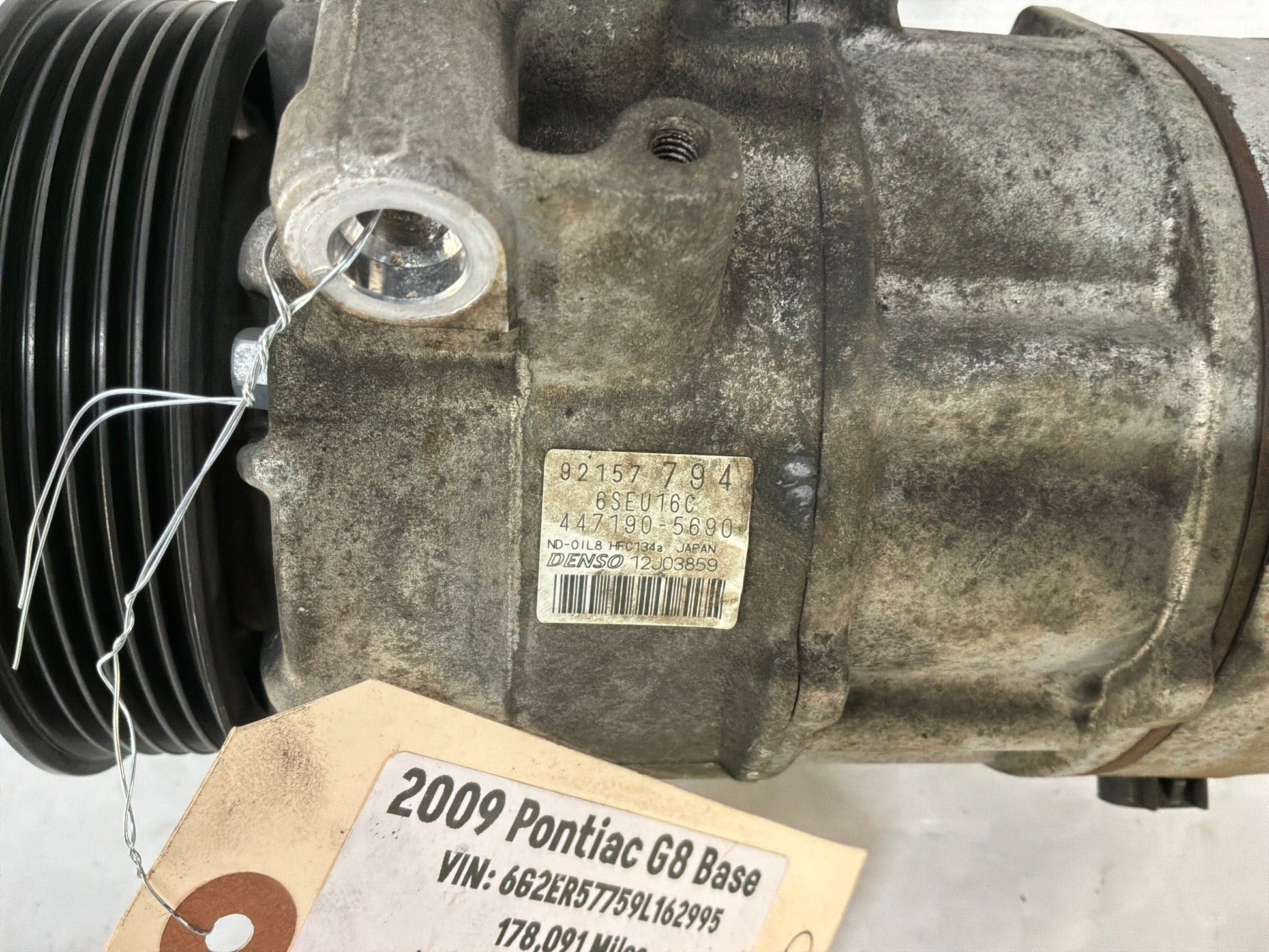 Ac compressor - Day's Parts Yard