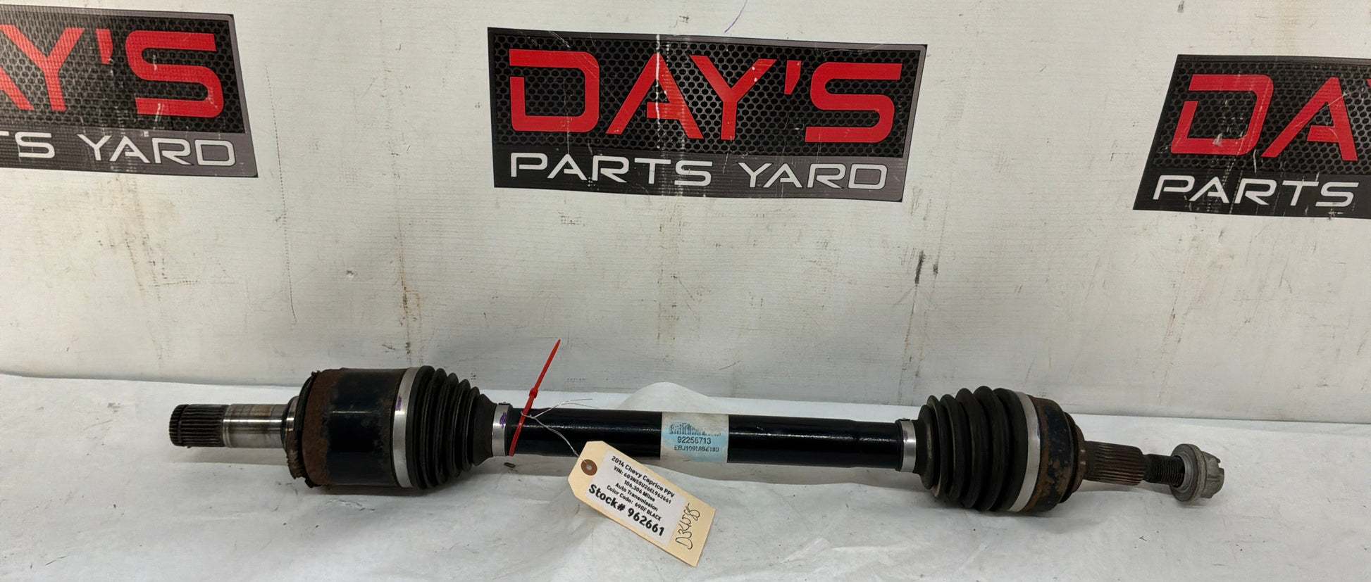 Rh axle - Day's Parts Yard