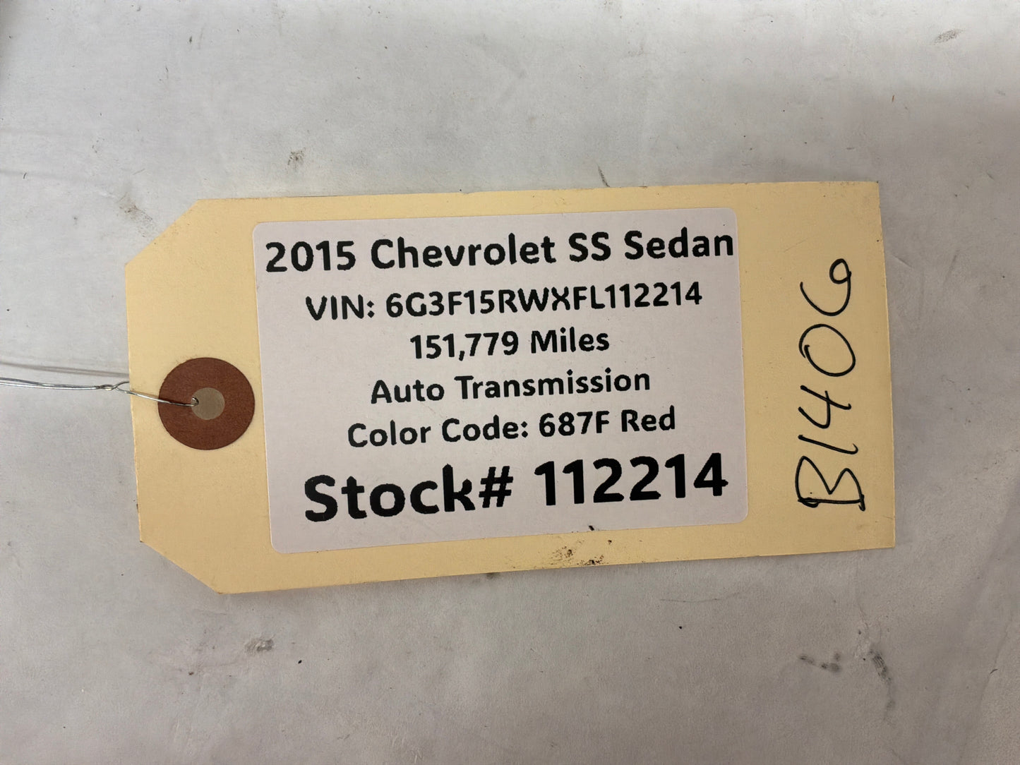 2015 Chevy SS Sedan Electronic Suspension Control Module OEM