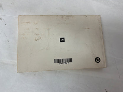 2011 Chevy Caprice PPV Owners Manual Booklet OEM