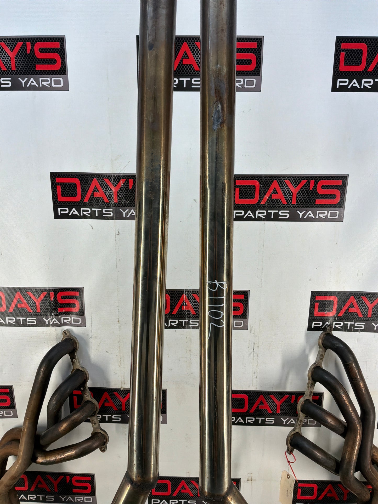 2008-09 Pontiac G8 GT American Racing Long Tube Exhaust Headers w/ Catted X Pipe