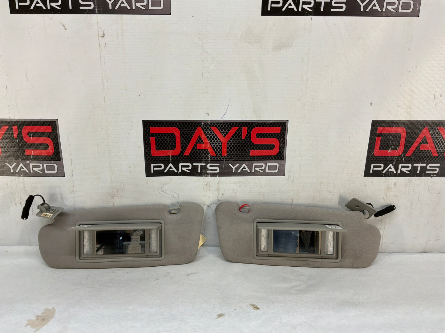 2014 Chevy SS Sedan RH & LH Sun Visor Sunvisor Shade OEM - Day's Parts Yard