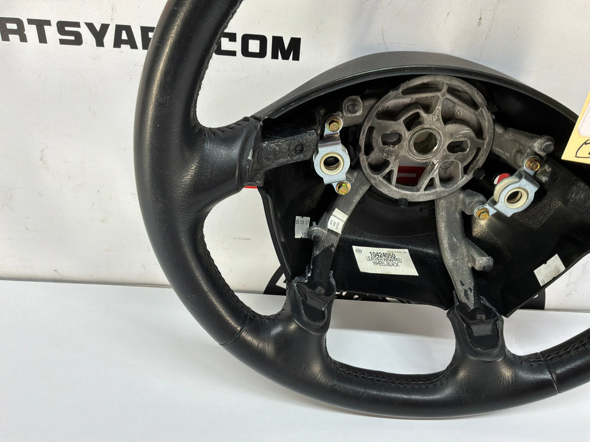 2002 Chevy C5 Corvette Convertible Steering Wheel Black Leather OEM