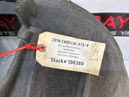 2016 Cadillac ATS-V Front RH Passenger Fender Wheel Liner OEM