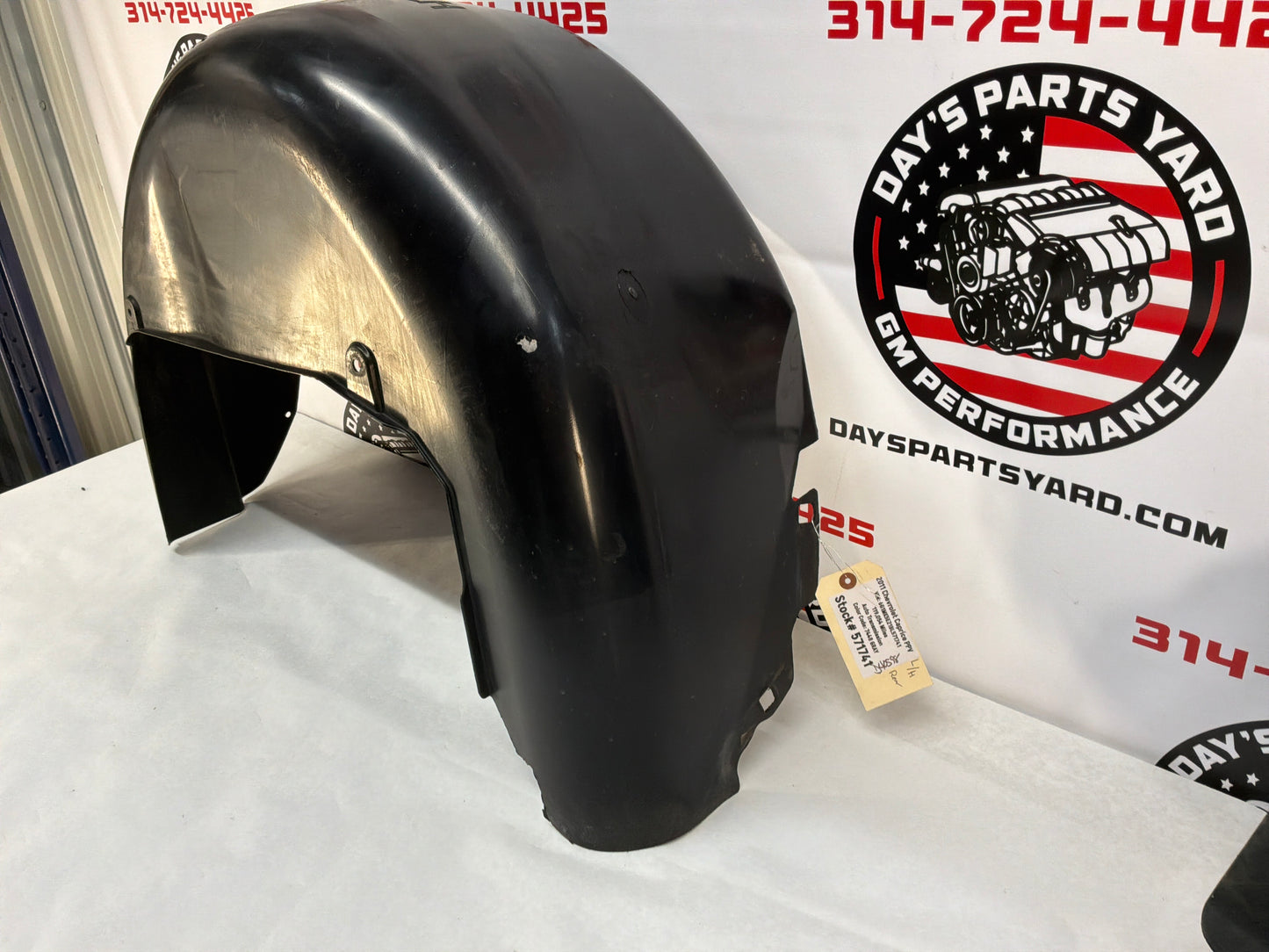 Lh rear fender wheel liner