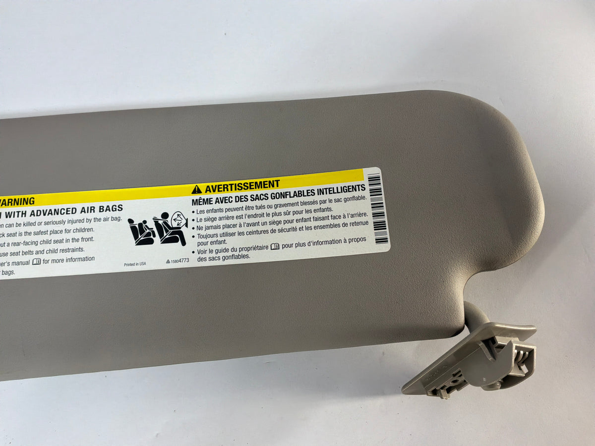 2015 Chevy SS Sedan RH & LH Sun Visor Sunvisor Shade OEM