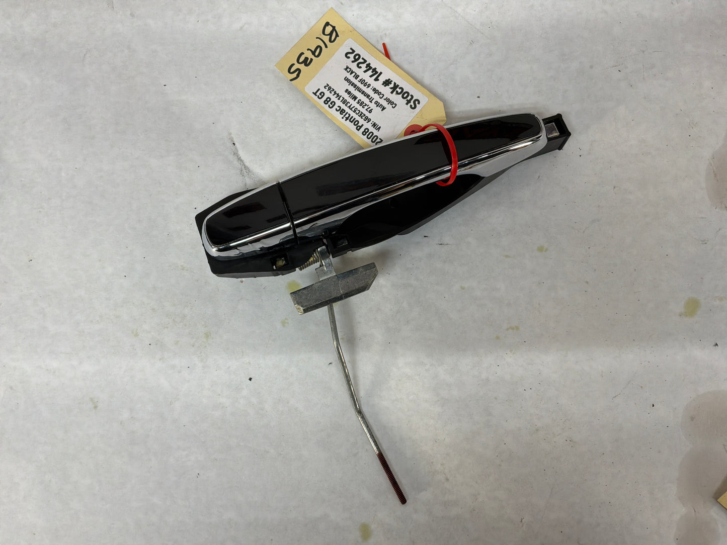2008 Pontiac G8 GT Exterior Door Handles Set Black OEM