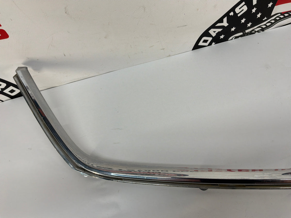 2009 Cadillac CTS-V Front Upper Radiator Grill Surround Chrome Trim Panel OEM