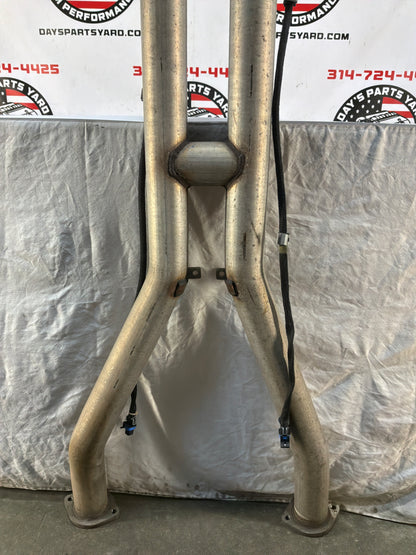 2002 Chevy C5 Corvette Factory OEM Exhaust Mid H Pipe w/ Catalytic Converters
