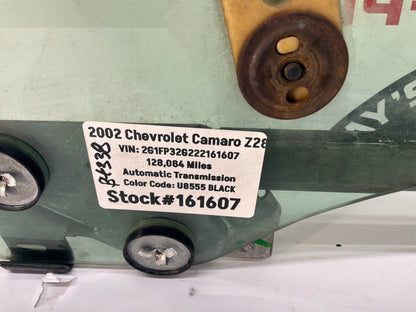 2002 Chevy Camaro Z28 RH Passenger Door Window Glass OEM