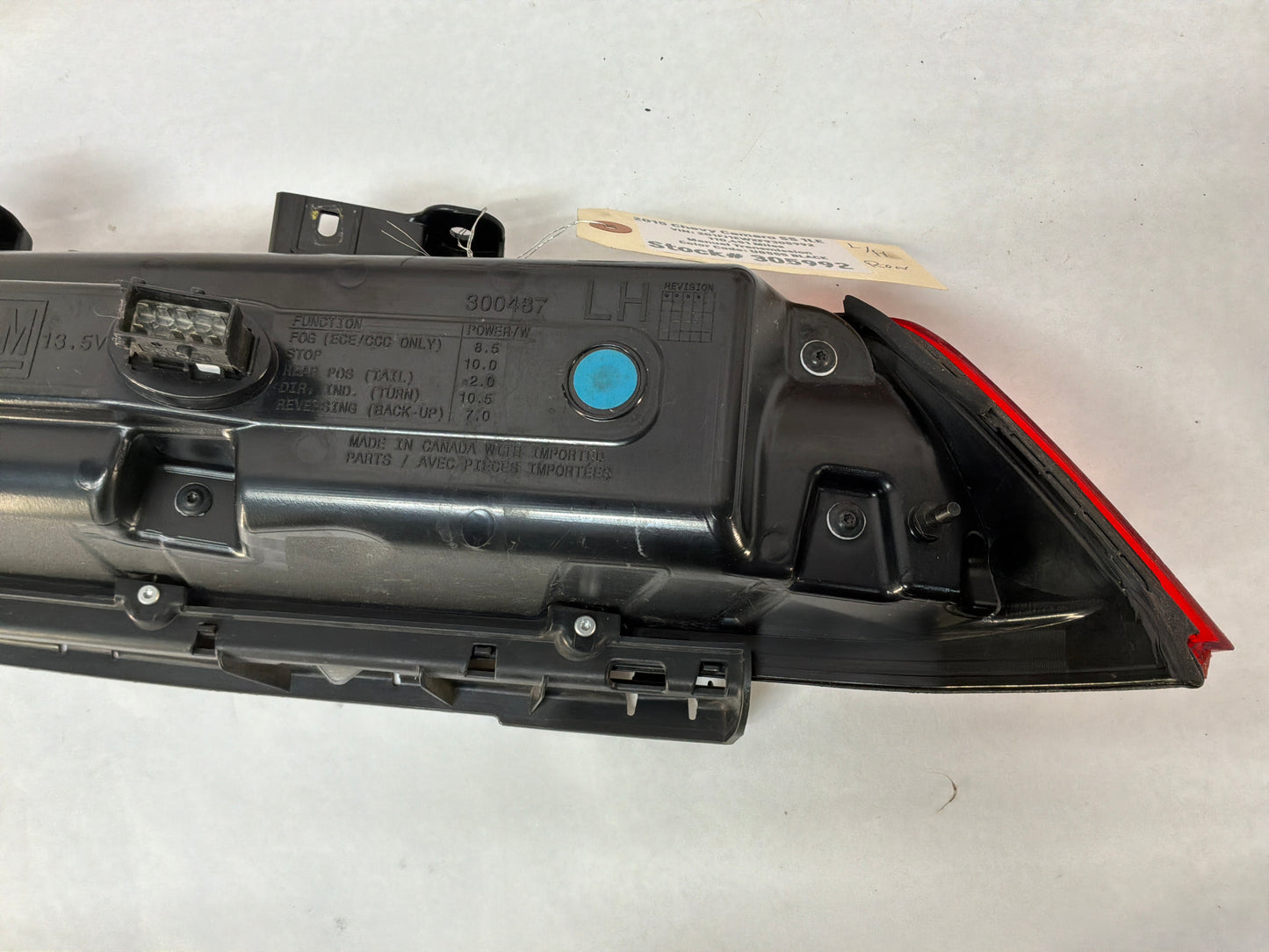 2015 Chevy Camaro SS 1LE RH & LH LED Tail Light Lamp Taillights OEM