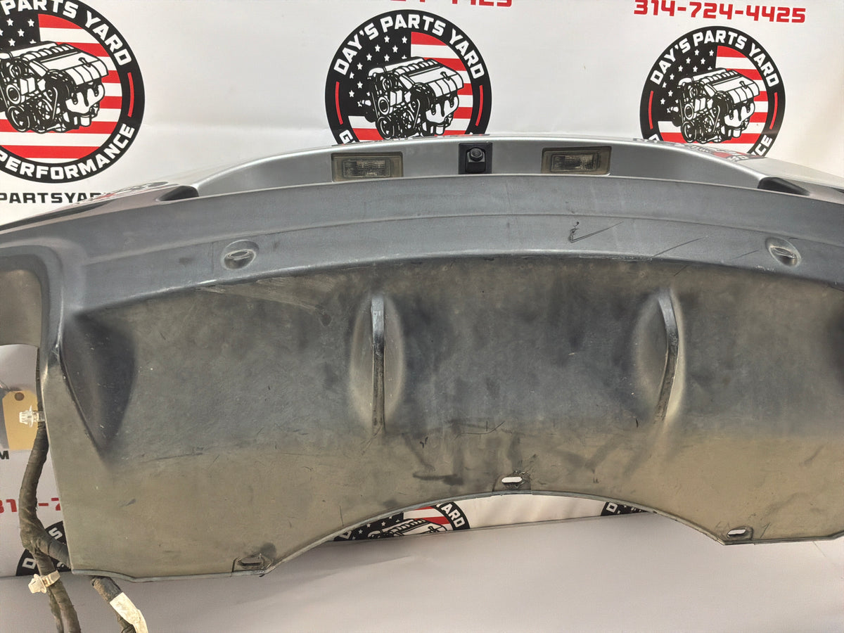 2014 Chevy SS Sedan Rear Bumper Cover Silver OEM