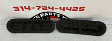 2008 Pontiac G8 Base RH & LH Hood Vent Insert Duct Rubber Trim OEM